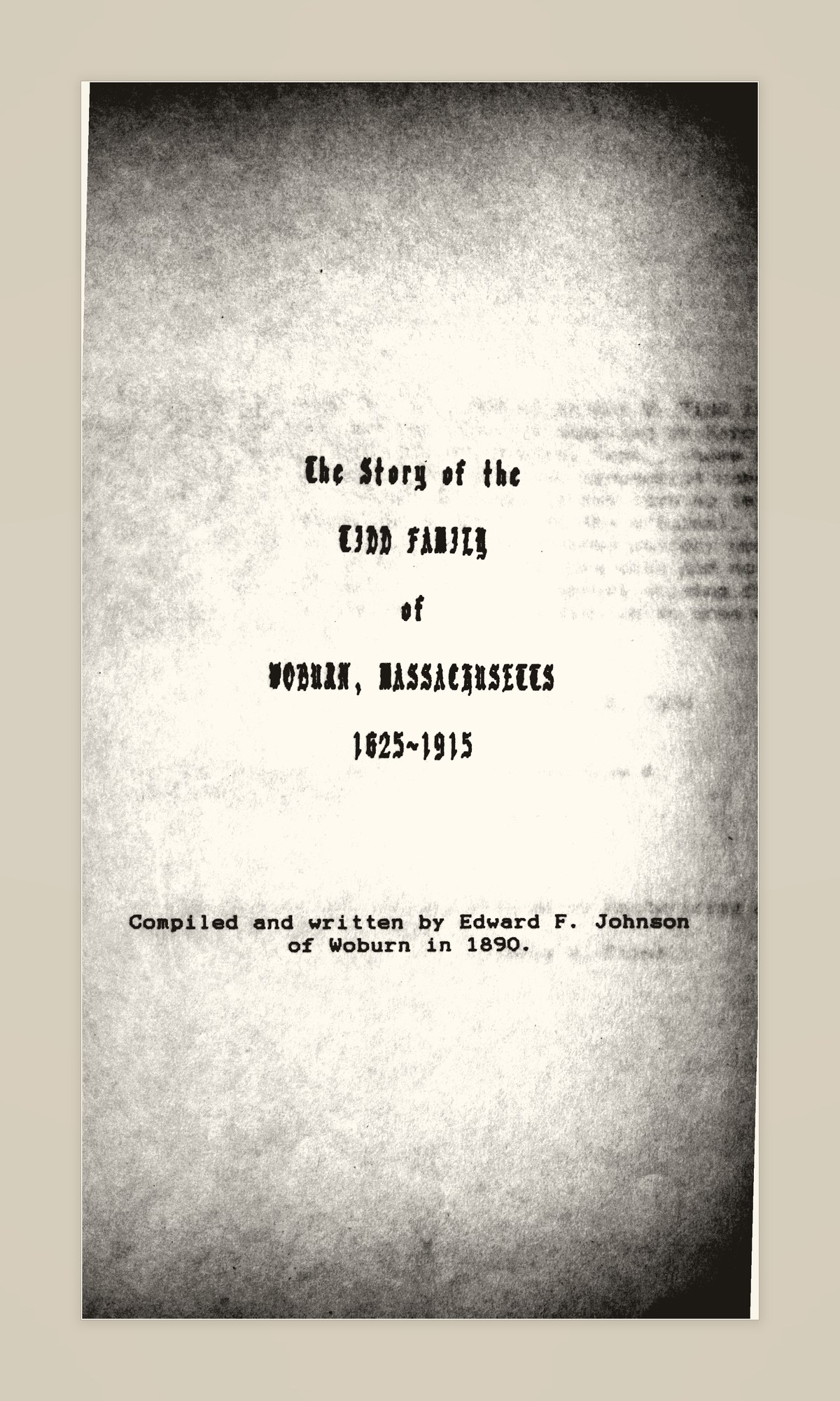 Johnson 1890 title page